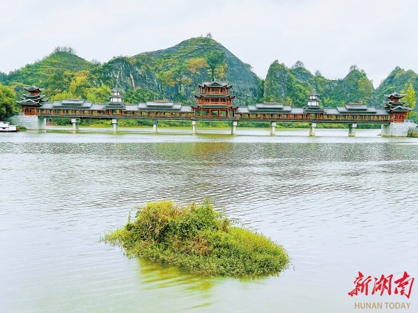 溆浦思蒙風(fēng)雨橋。