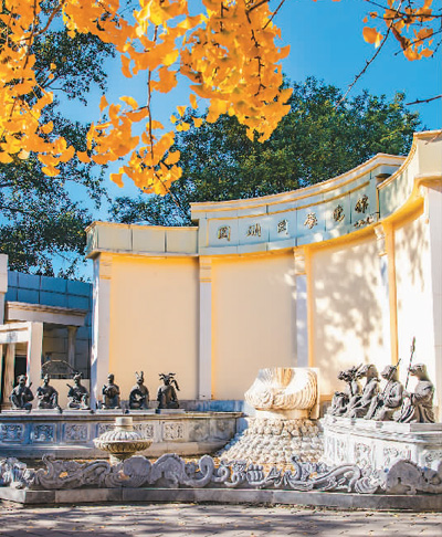 　圓明園展覽館外景。  　　圓明園管理處供圖